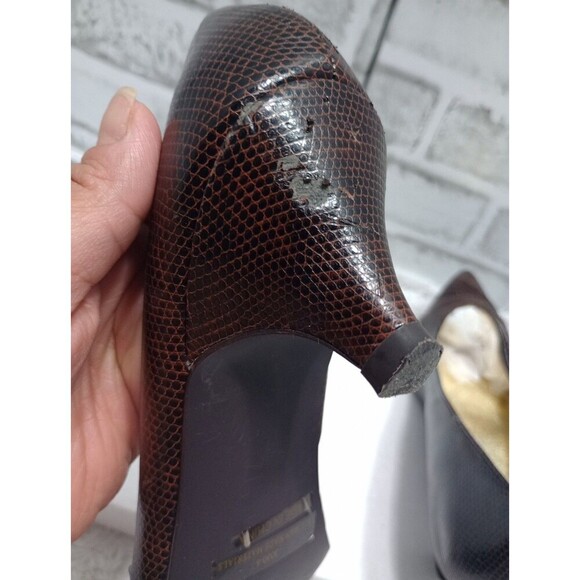 Miss Me Brown Women's Pointed Toe Kitten Heels Size 8 - Picture 6 of 9